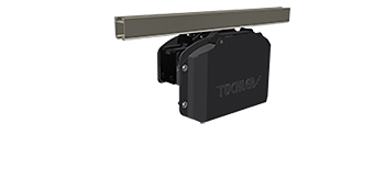 TT2 curtain hoist system with self-propelled electric drive T-LOK