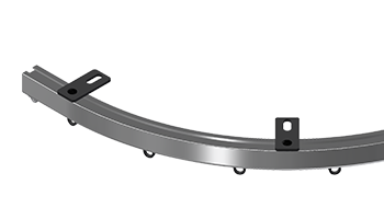 TT2 curtain hoist system as manual spin hoist