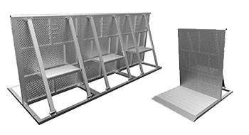 Crowd barriers