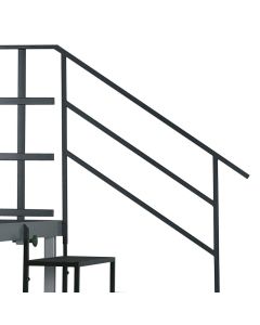 ZÁBRADLÍ K JEVIŠTNÍM SCHODŮM HANDY STANDARD A OPEN AIR 3 STUPŇOVÉ