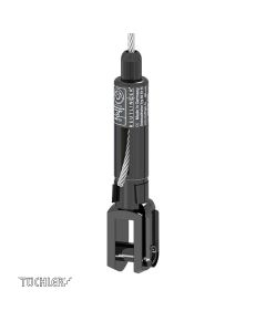 DRAHTSEILHALTER REUTLINGER TYP 50 SV III ZW MIT GABEL