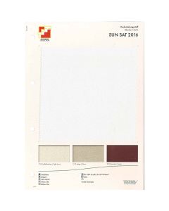SAMPLE CARD BLACKOUT FABRIC SUN SAT 2016