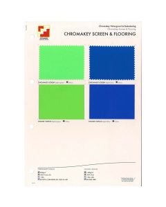 SAMPLE CARD CHROMAKEY SCREEN & FLOORING