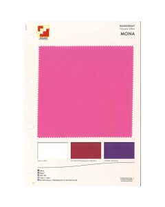 MUSTERKARTE POLYESTERTAFT MONA