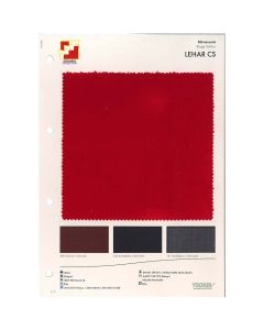 SAMPLE CARD STAGE VELOUR LEHAR CS