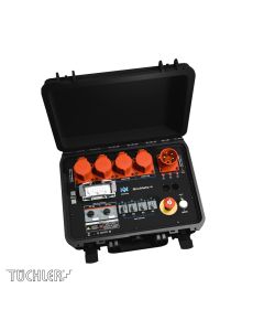 Kettenzugsteuerung ALTIMATE CLASSIC im SCHUTZKOFFER, 4-Kanal, DC, CEE+Harting