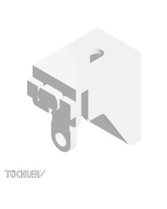 NYLON BRACKET FOR WALL MOUNTING PROJECTION 3,0CM