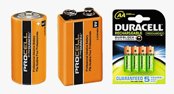 Batterien und Akkus