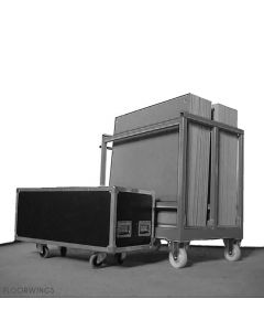 ROAD CASE for 50m² portable parquet WALZER