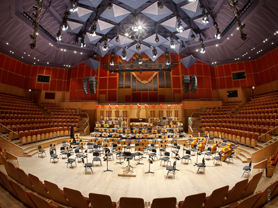 The Polish Baltic Philharmonic - Gdansk: chain hoist system and load bars