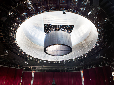 Arena Katowice: Chain hoist system for LED wall in multi-purpose hall