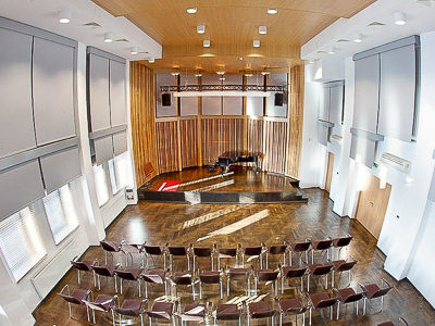 Music School Krakow: Acoustic blinds and acoustic curtains