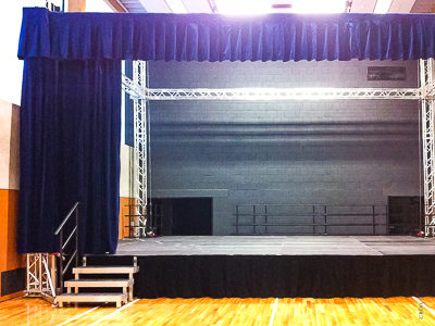 Stage in Elementary school Roztoky u Prahy