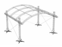 Bühnensystem T-REX roofs TXAR