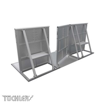 Bühnensystem T-REX Crowd barriers GANZE Tür