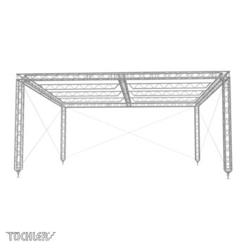 Bühnensystem T-REX roofs TXDRL