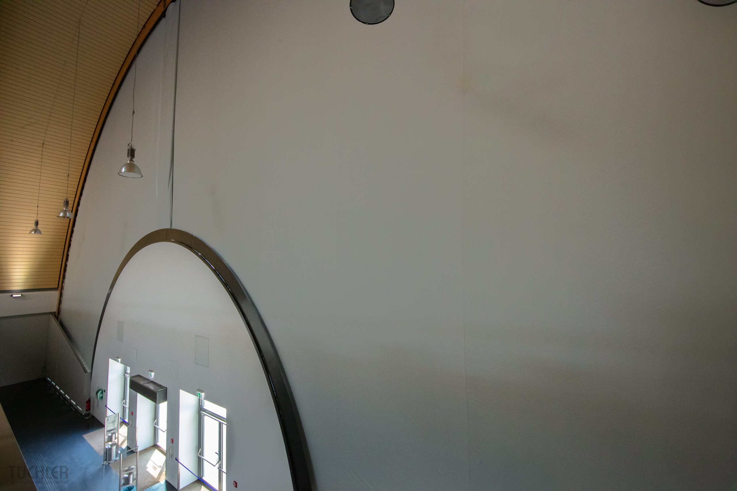 Südfassade Stadthalle Bielefeld Verdunkelungsanlage TÜCHLER